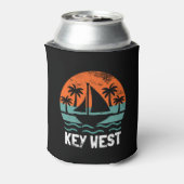 Key West Sunset Retro Vacation 缶クーラー (缶裏面)
