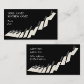 Keybaord -音楽業界カード 名刺 (正面/裏面)