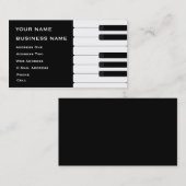 Keybaord -音楽業界カード 名刺 (正面/裏面)