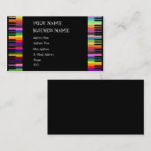 Keybaord -音楽業界カード 名刺 (正面/裏面)