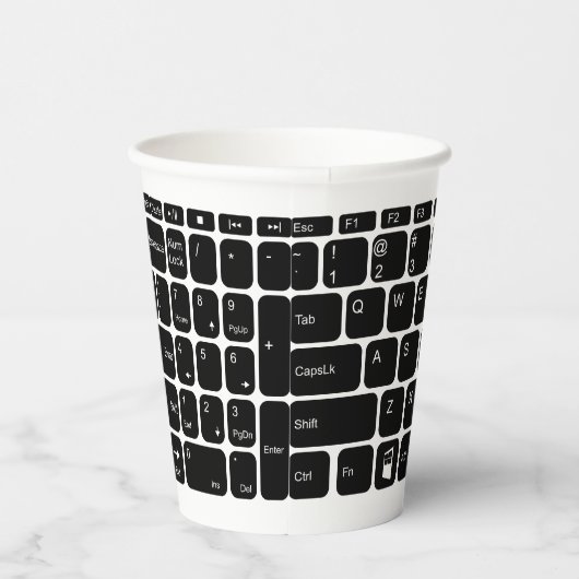 Keyboard  紙コップ (右)