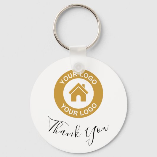 Keychaiカスタムさん、ビジネスのロゴとメッセージ キーホルダー (正面)