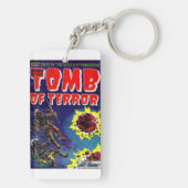 Keychainそこにあった何が恐怖の墓 キーホルダー (裏面)