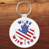 KEYCHAINと一緒にいる キーホルダー (正面)