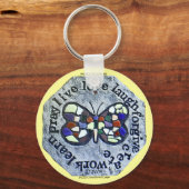 KEYCHAINによって生きる単語 キーホルダー (正面)