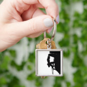 Keychainに上る石 キーホルダー (手)