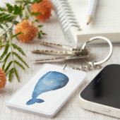 Keychainのクジラ キーホルダー (正面右)