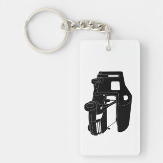 KeychainのクラスC Motorhomeのシルエット キーホルダー