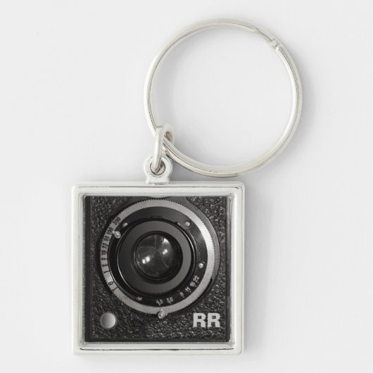 Keychainのヴィンテージのカメラレンズ キーホルダー (正面)