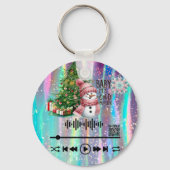 KeyChainの「外部のコールド」をスキャン キーホルダー (裏面)