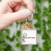 KEYCHAINはパニックに陥りません キーホルダー (手)