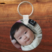 KEYCHAINへの写真 – 写真の追加 キーホルダー (正面)