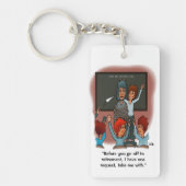 Keychainを使って自分を取る キーホルダー (正面)