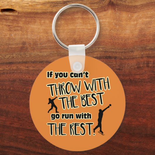 Keychainを使用したショット最高のストスロー キーホルダー (正面)