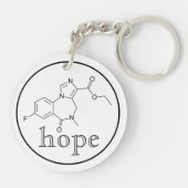 Keychainを持って下さいまたは望んで下さい キーホルダー (裏面)