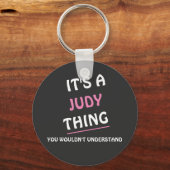 Keychainを理解できないジュディなものだ キーホルダー (正面)