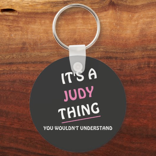 Keychainを理解できないジュディなものだ キーホルダー (正面)