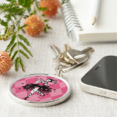 Keychainゴシック様式バレリーナ キーホルダー (側面)