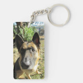 Keychainジャーマン・シェパード キーホルダー (裏面)