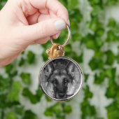 Keychainジャーマン・シェパード キーホルダー (手)