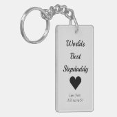 KeyChainパーソナライズされた最高の Stepdy キーホルダー (正面左)