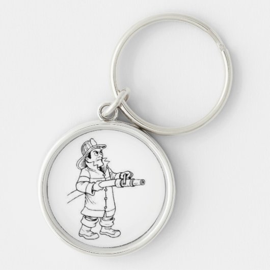 Keychain消防士 キーホルダー (正面)