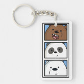 Keychain私たちはベア キーホルダー (正面)