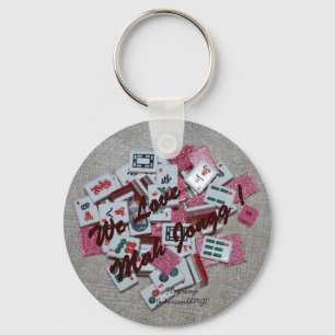 keychain私達はmhaのjongg - jokerswildmjt --を愛します キーホルダー