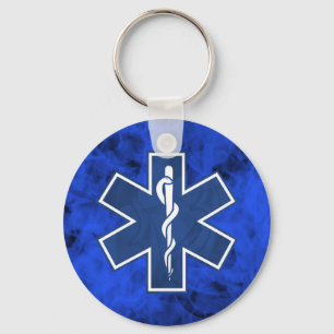 Keychain青いEMT キーホルダー