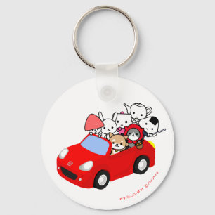 Keychain -すべてのキャラクター- RedCar キーホルダー