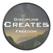 Keychain アイスホッケーパック (正面)