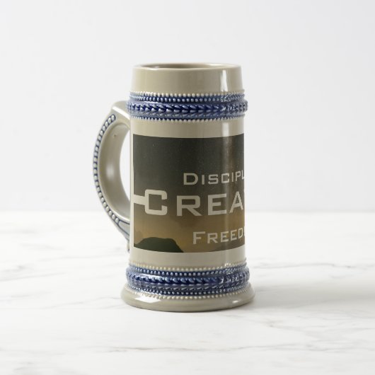 Keychain ビールジョッキ (正面左)