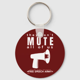 keychain "ミュートできない…" キーホルダー