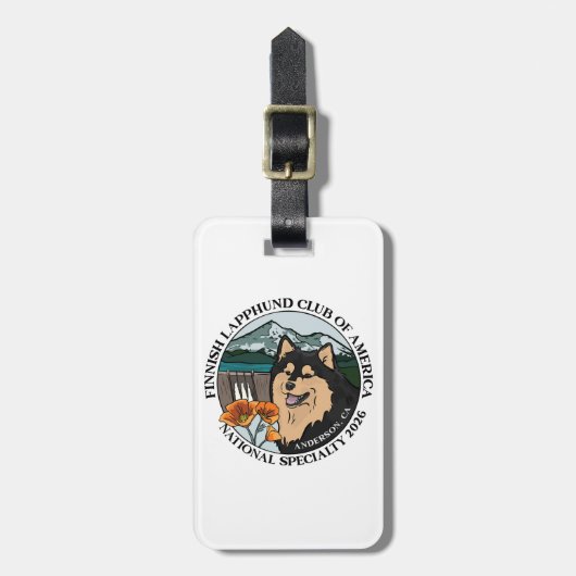 Keychain ラゲッジタグ (正面縦)