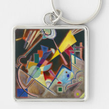 KEYCHAIN -抽象芸術「タイフェスブラウン」 - Kandinsky