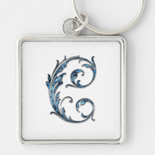 keychain (文字C) キーホルダー
