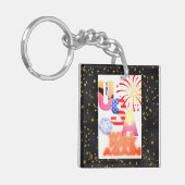 KeyChain「米国が再び上昇」 キーホルダー (正面左)