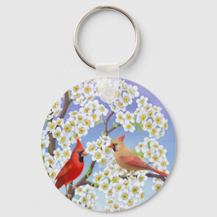 Keychain (鳥)ショウジョウコウカンチョウ キーホルダー
