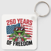 Keychain-America Patriotic 250th Anniversary キーホルダー (裏面)