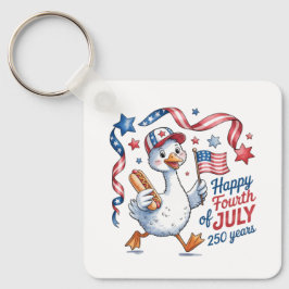 Keychain-America Patriotic 250th Anniversary キーホルダー