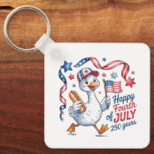 Keychain-America Patriotic 250th Anniversary キーホルダー (正面)