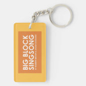 Keychain BBSSのシェフ キーホルダー (裏面)