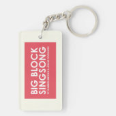 Keychain BBSSのピエロ キーホルダー (裏面)