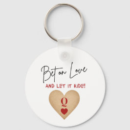 Keychain - Bet on Love, Casino Bachelorette キーホルダー