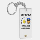 keychain "COP NIP 2.0" キーホルダー (正面左)