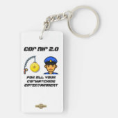 keychain "COP NIP 2.0" キーホルダー (裏面)