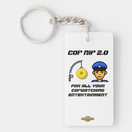 keychain "COP NIP 2.0" キーホルダー (正面)