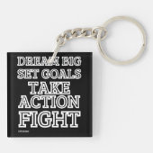 keychain 「DREAM BIG...」 キーホルダー (裏面)
