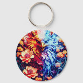 Keychain : Electric Neon Eagle Thunderstrike キーホルダー (正面)