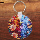 Keychain : Electric Neon Eagle Thunderstrike キーホルダー (裏面)